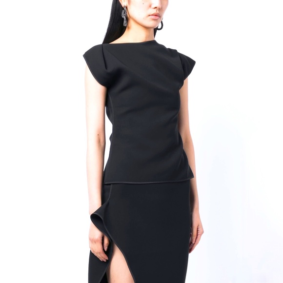 Maticevski Narrate Side Slit Crepe Pencil Skirt NWT - Picture 4 of 15